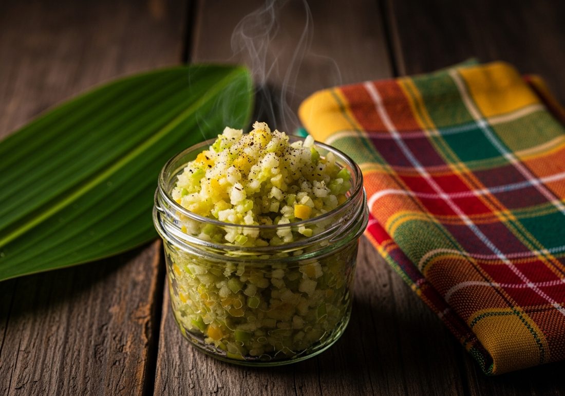 Grated golden apple